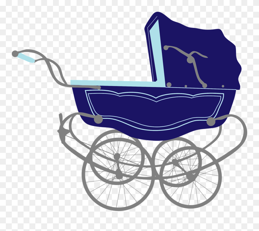 Clip Arts Related To - Baby Stroller Png Transparent Png