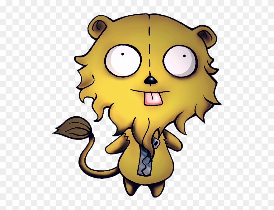Gir The Cowardly Lion By Gorilla Ink - The Cowardly Lion Clipart