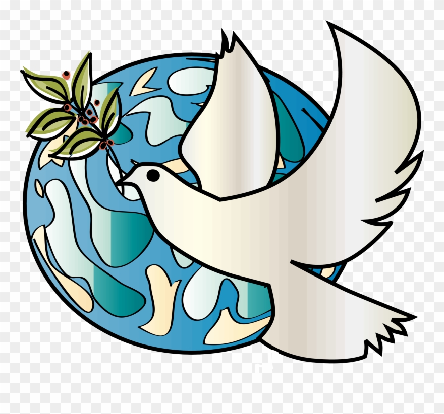 Peace Dove Clipart Bulletin - Clip Art All Saints Sunday - Png Download