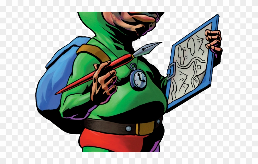 Hourglass Clipart Wizard Oz - Zelda Majora's Mask Elf - Png Download