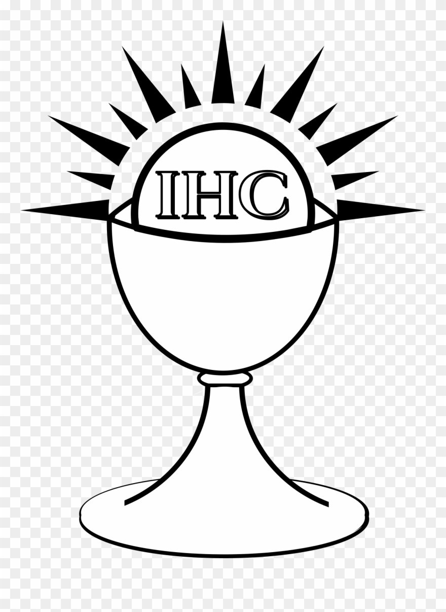 Eucharist Chalice First Communion Liturgy - Host And Chalice Png Clipart