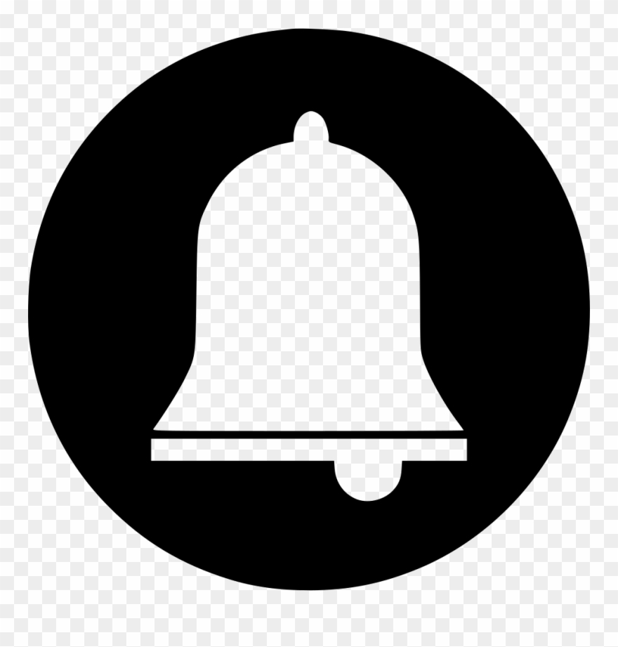 Alarm Alert Bell Notification Bulletin Ring Sound Comments - Notification Bell Icon White Clipart