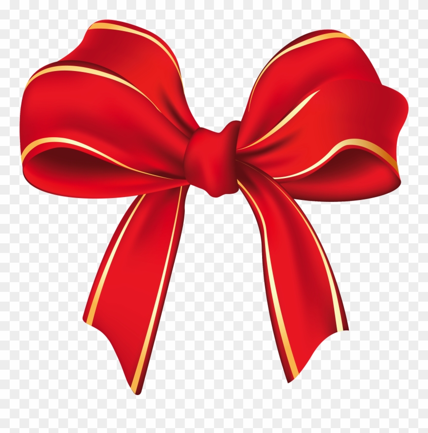 Bow Clip Art Images Free Download - Christmas Bow Png Transparent Png