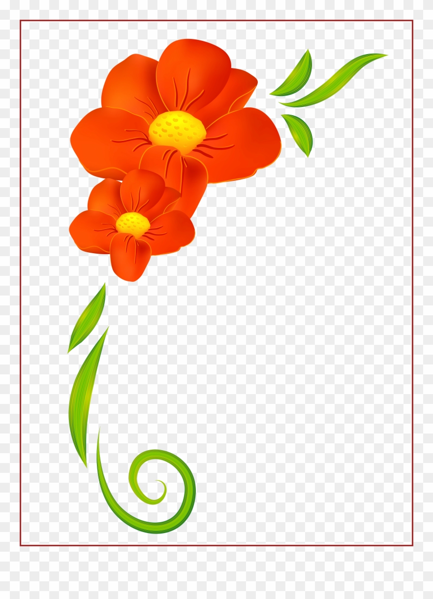 Beautiful Flower Www Buysell Co Uk Awesome - Clipart Border Png Flower Transparent Png