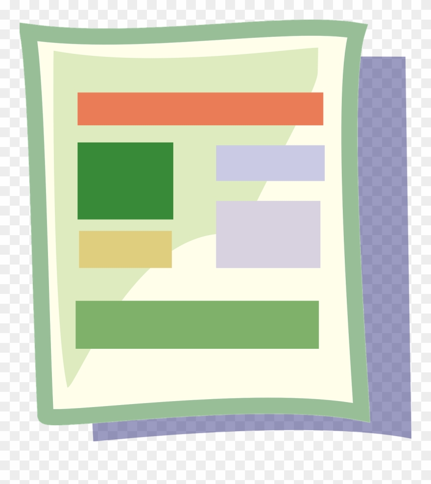 Clip Art People Clipart Clip Art - Document Layout Clipart - Png Download