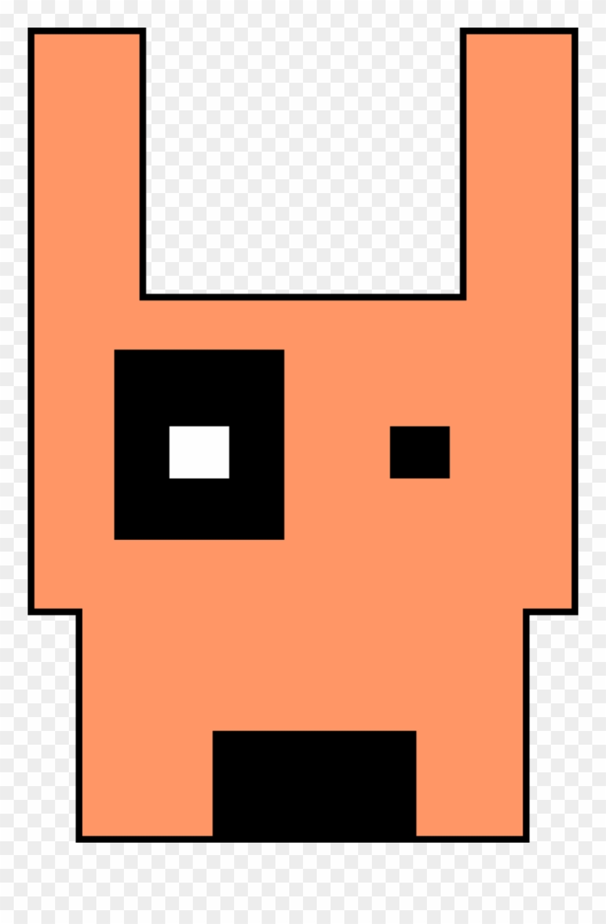 Pixelated Computer Face Clipart Bull Terrier Clip Art - Pixelated Computer Face - Png Download