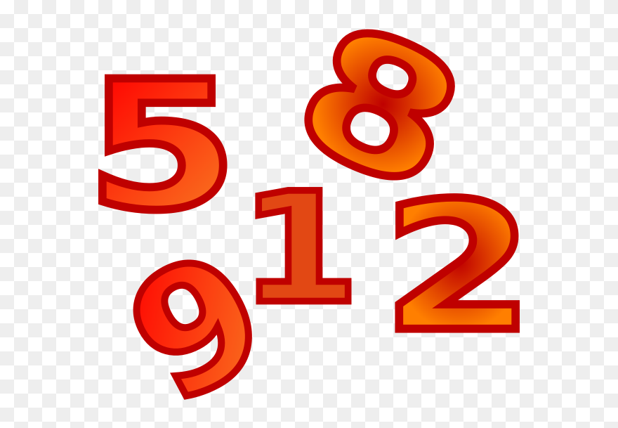 Numbers Clip Art At Clker - Numbers Clipart Png Transparent Png