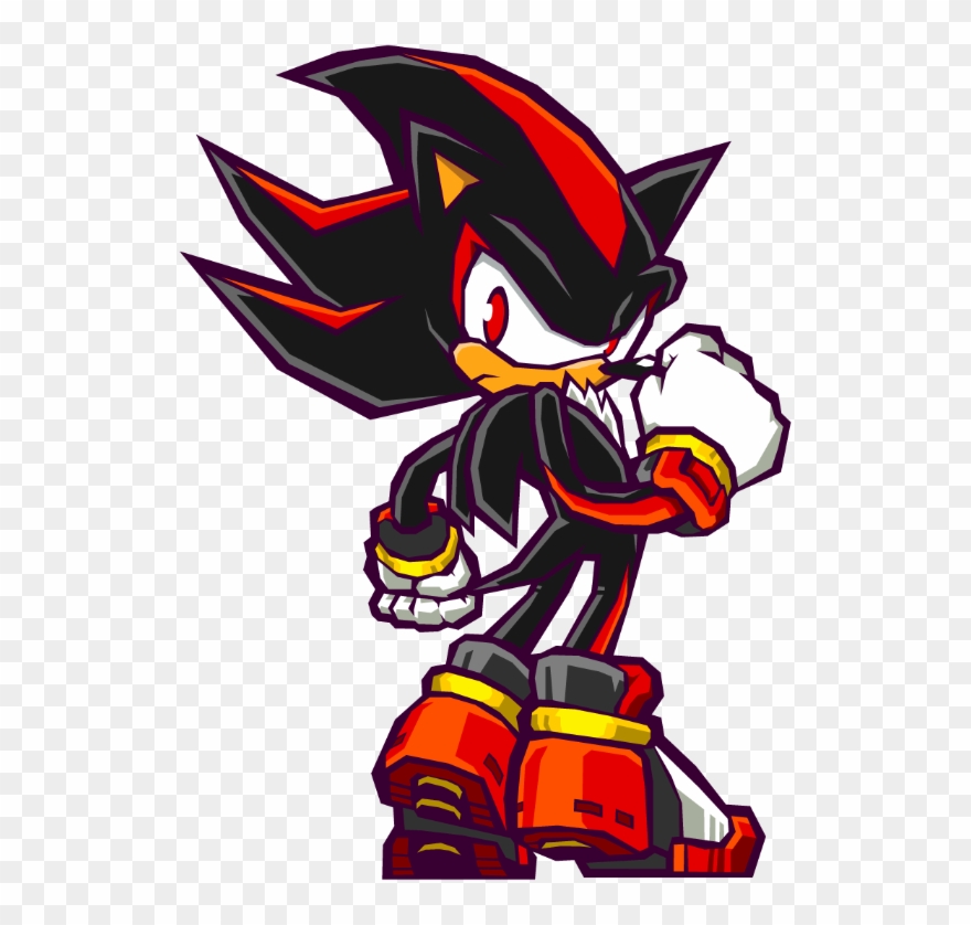 Emerl Clipart Sonic - Shadow The Hedgehog Hair - Png Download