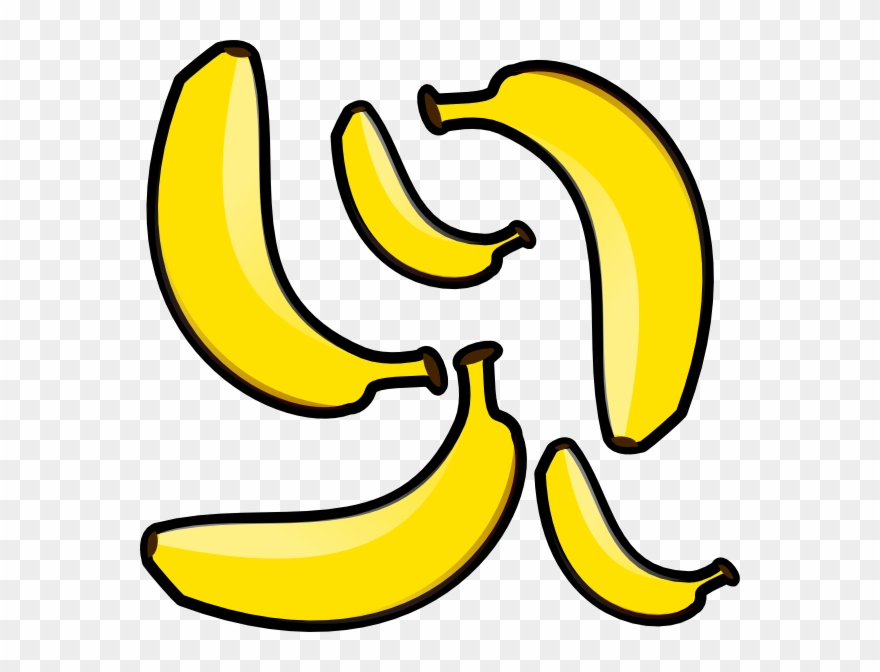 People Clipart Banana - Banana Clip Art - Png Download