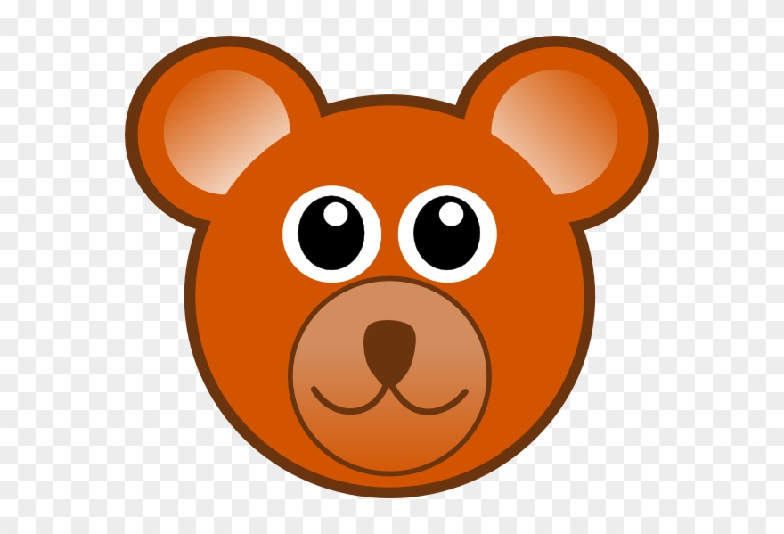 Vector Freeuse Stock Bear Clip Art At - Mask Of Teddy Bear - Png Download