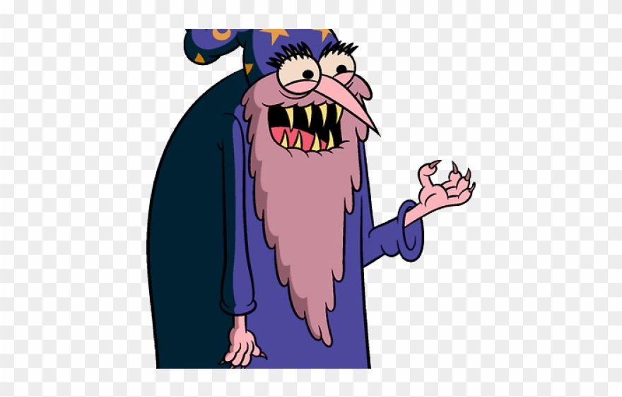 Wizard Clipart Scary - Uncle Grandpa Evil Wizard - Png Download