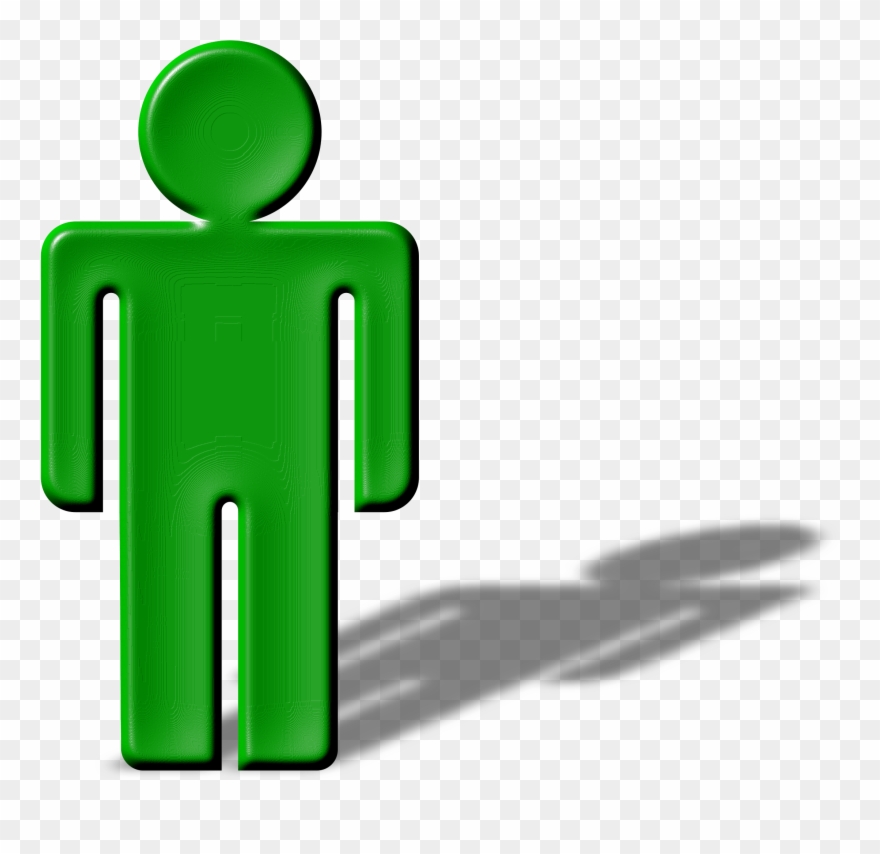 Shadow Person Silhouette Can Stock Photo Art - Shadow Man Clip Art - Png Download
