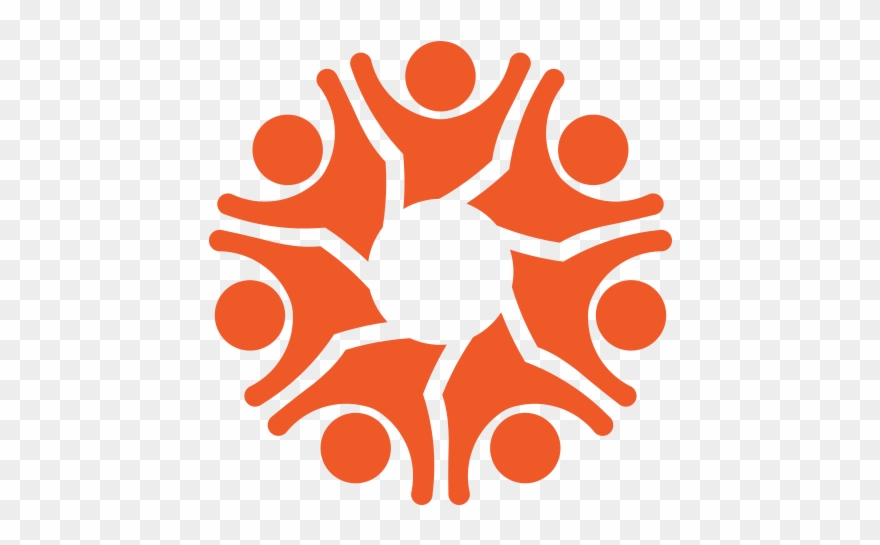 Community-centered Content - Trabajar En Equipo De 7 Personas Clipart