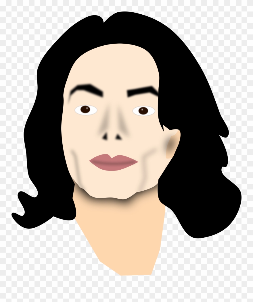 Michael Jackson Clipart Person - Michael Jackson Face Vector - Png Download