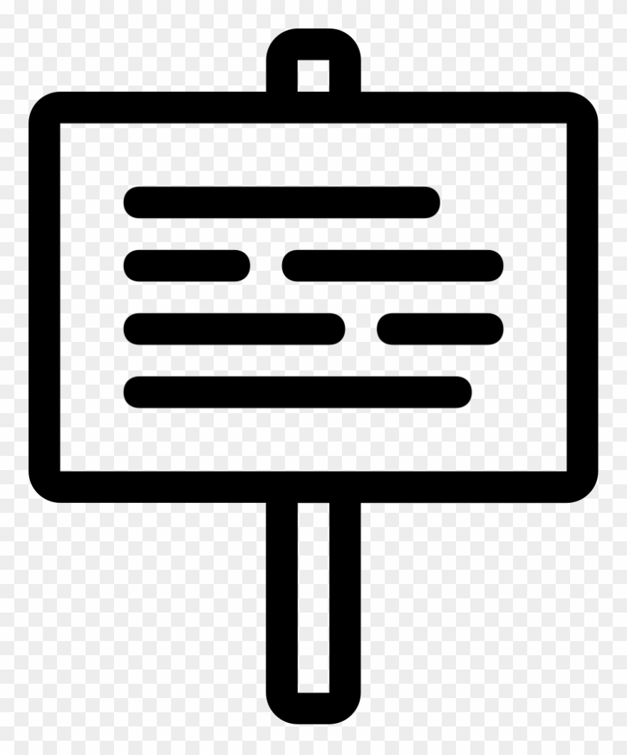 Picture Transparent Download Bulletin Clipart Info - Bulletin Board Icon Free - Png Download