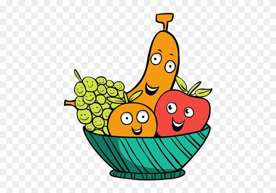 Fruit Clipart Free - Fruit Basket Clip Art - Png Download