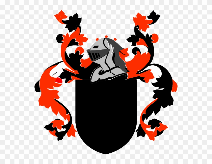 Clip Art At Clker - Family Crest Coat Of Arms Template - Png Download