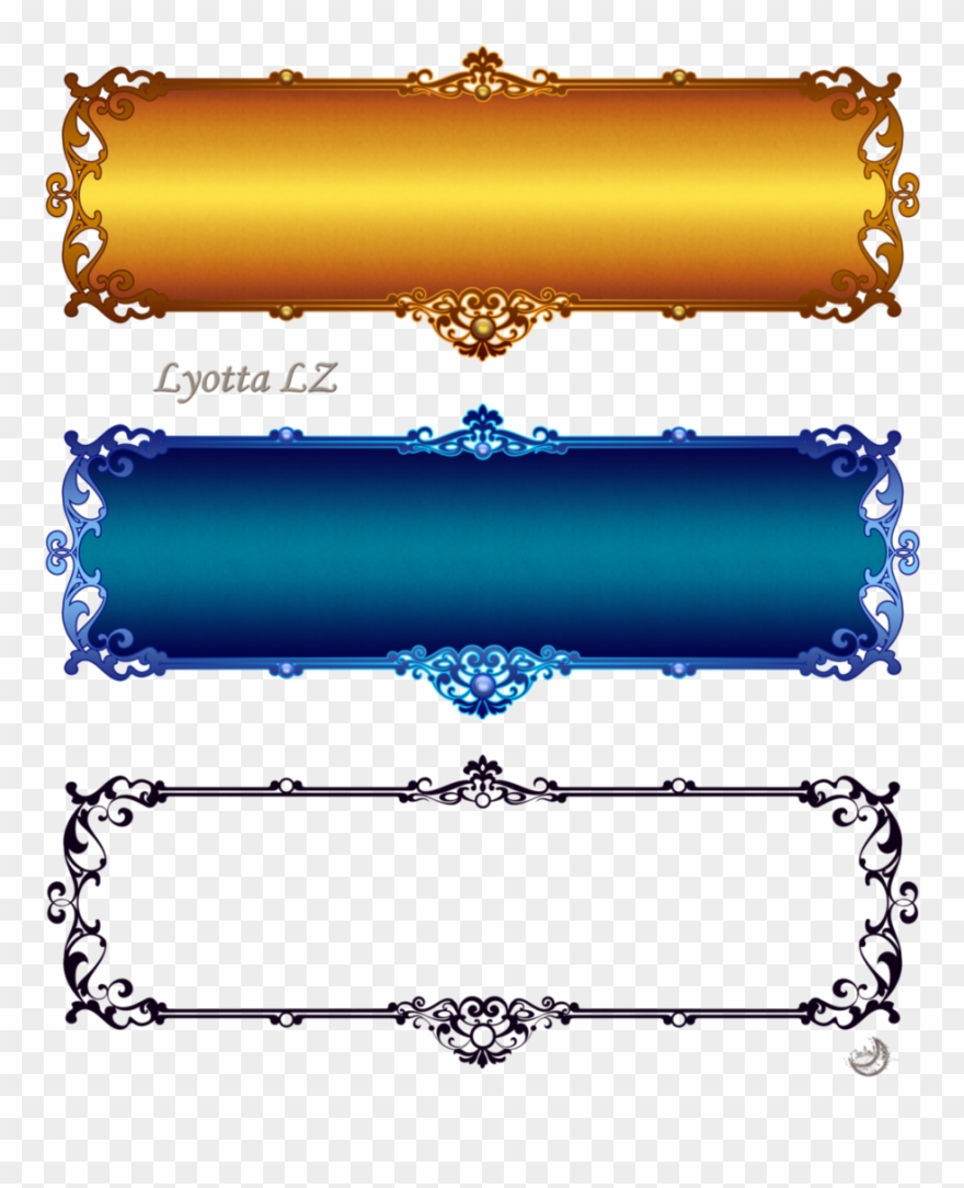 Download Png Border Design Gold Clipart Clip Art Design - Png Border Design Gold Transparent Png