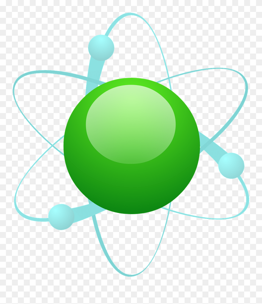 Free Atom Particle Clip Art - Simbolo De Ciencia Y Tecnologia - Png Download