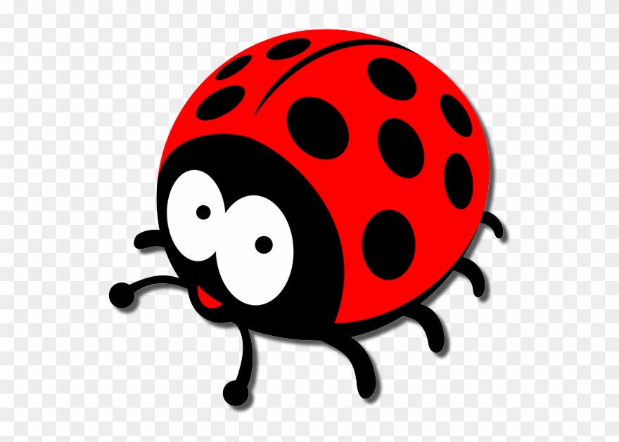 Transparent Ladybug Garden Clipart Image Royalty Free - Ladybug Cartoon Png