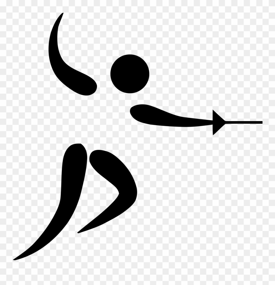 Download Image Free Stock Organized Clip Art At Clker - Olympic Fencing - Png Download