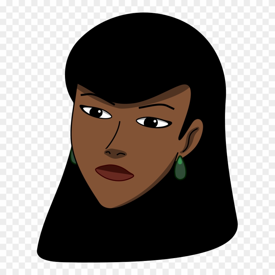Black Woman Clip Art - Png Download