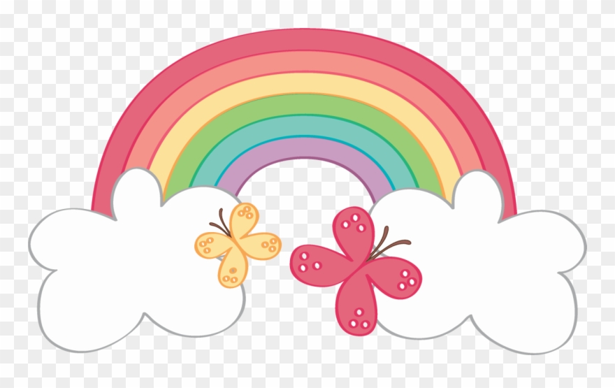 Pin By Stephanie Maria On Funkids Clip Art, Clipart - Adesivo Tema Arco Iris - Png Download