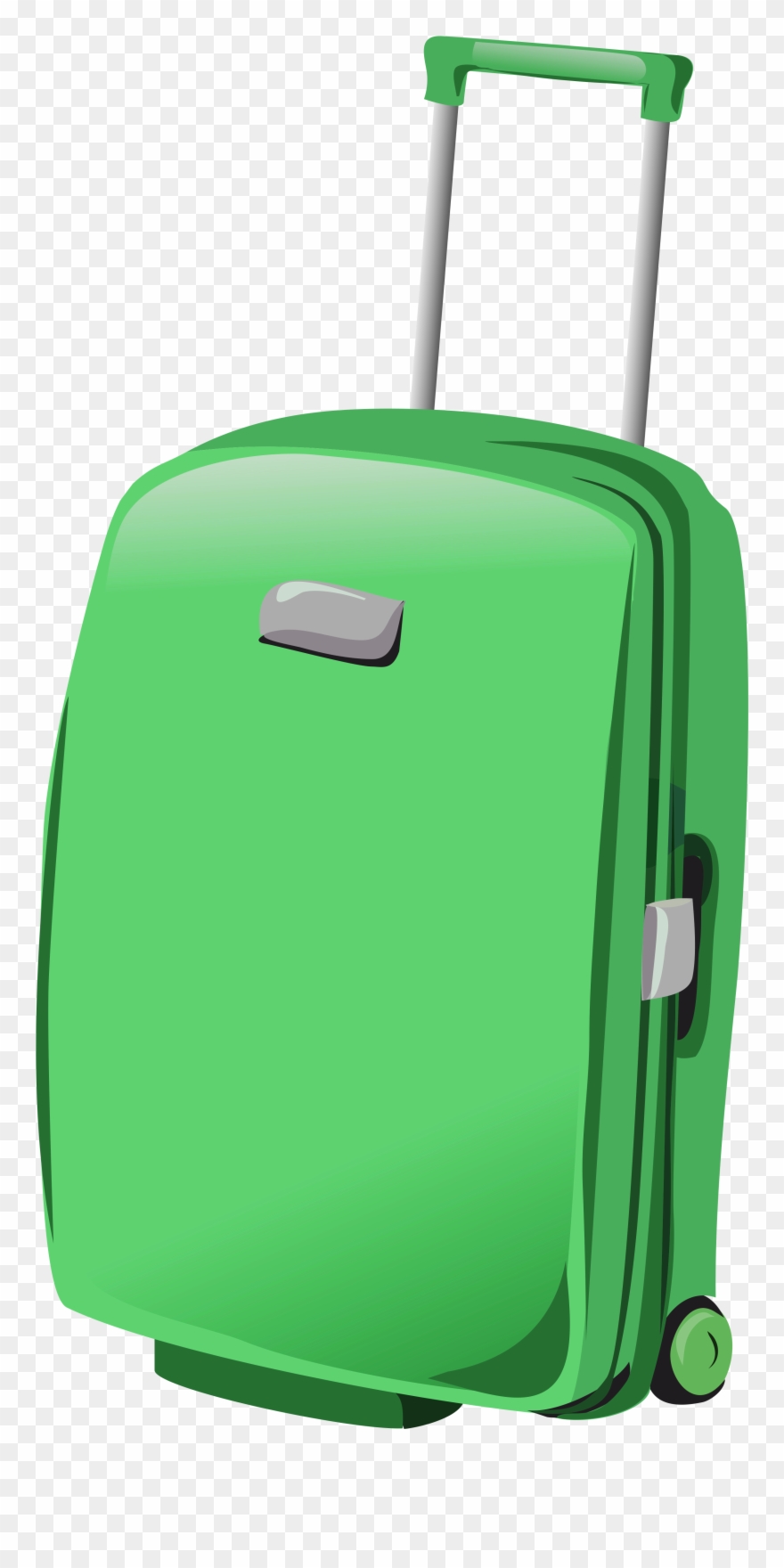 Green Suitcase Png Clipartu200b Gallery Yopriceville - Transparent Background Suitcase Clipart