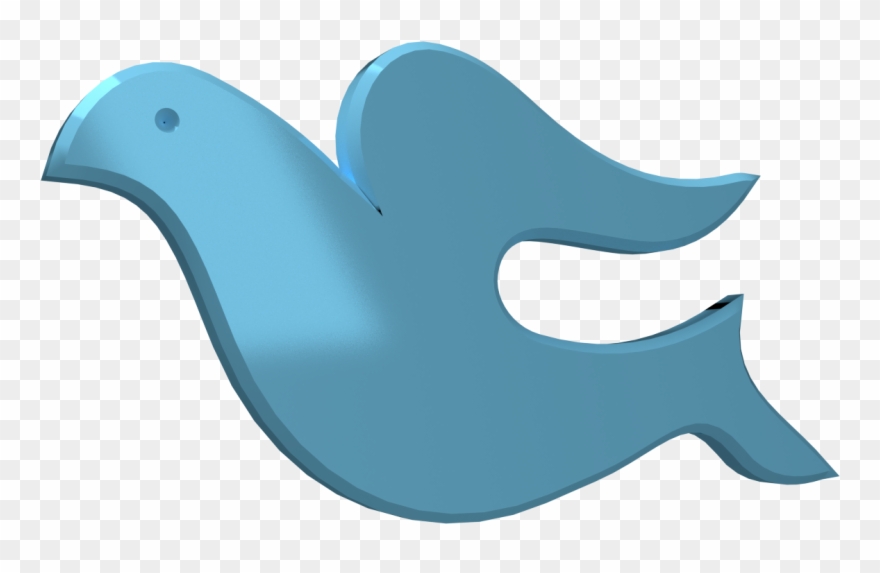 Dove Symbol Png - Dolphin Clipart