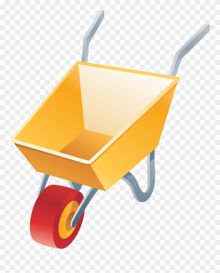 Image For >, Wheelbarrow Clipart - Clip Art Wheelbarrow - Png Download