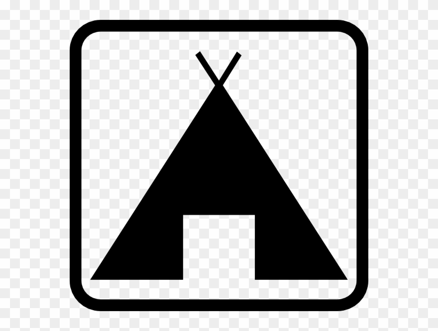 Geant Pictogramme Camping Clip Art Free Vector - Camping Clip Art - Png Download