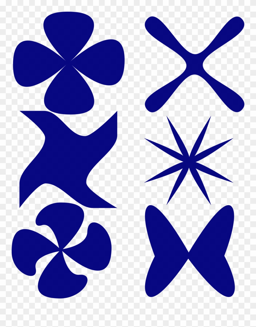 Big Image - Clip Art Organic Shapes - Png Download
