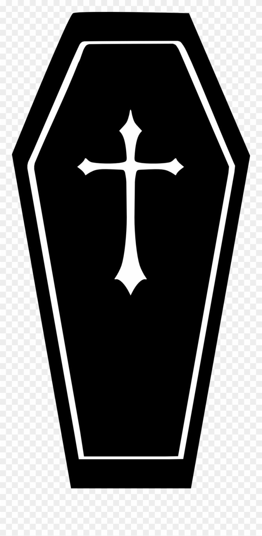 Stock Gothic Coffin By Vashkranfeld On Clipart Library - Le Black Metal 666 - Png Download