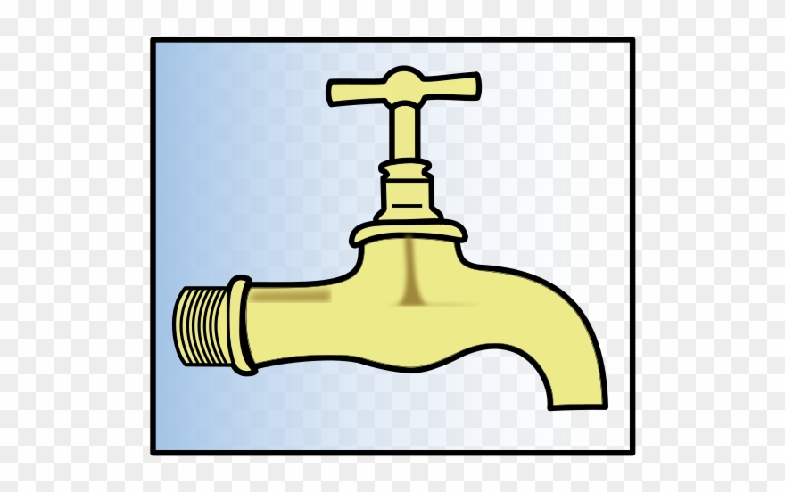 Water Faucet Clipart - Tap Clipart - Png Download