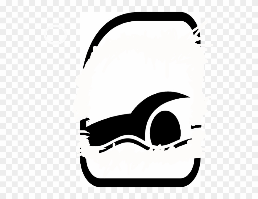 Swimmer 2 Clip Art - Piscina Icono Negro Png Transparent Png