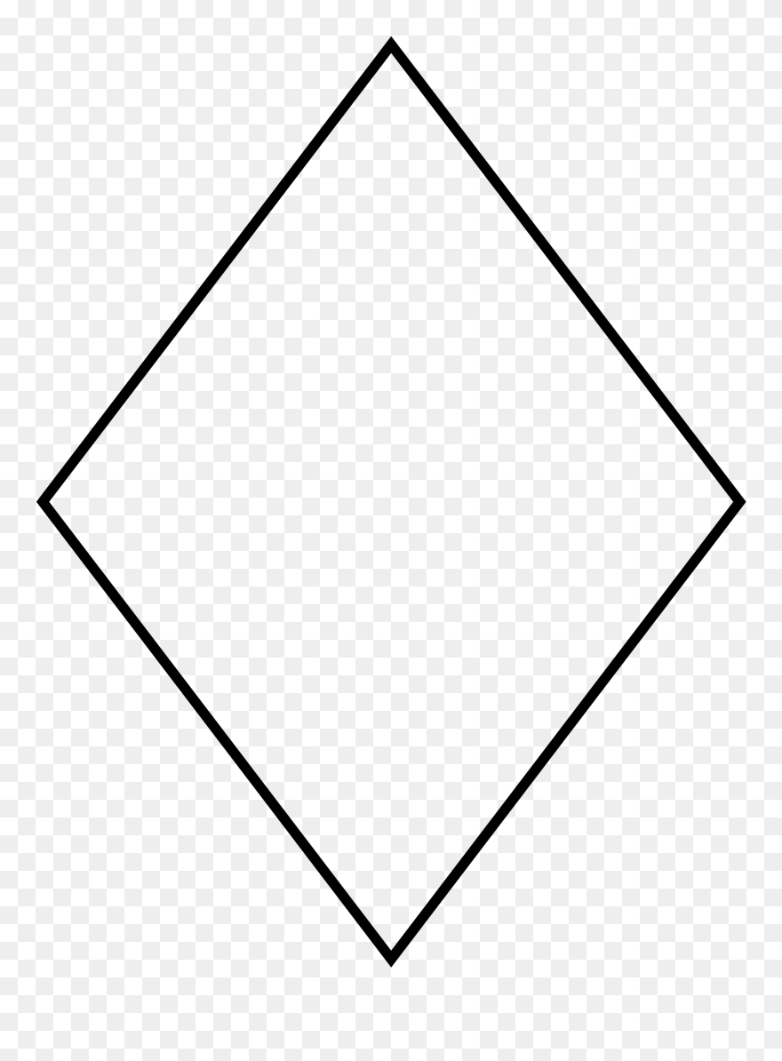 All Photo Png Clipart - Transparent Diamond Shape