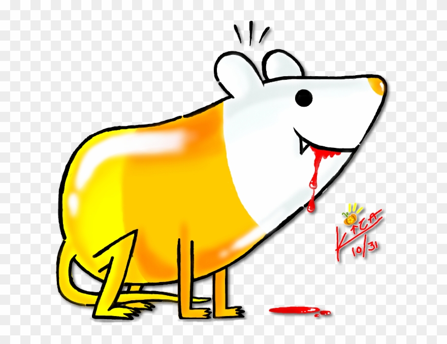 Science Clipart Rat - Vampire Rat - Png Download