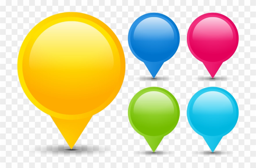Map Clip Art For Kids Free Clipart Images Clipartbold - Colored Map Pins Png Transparent Png
