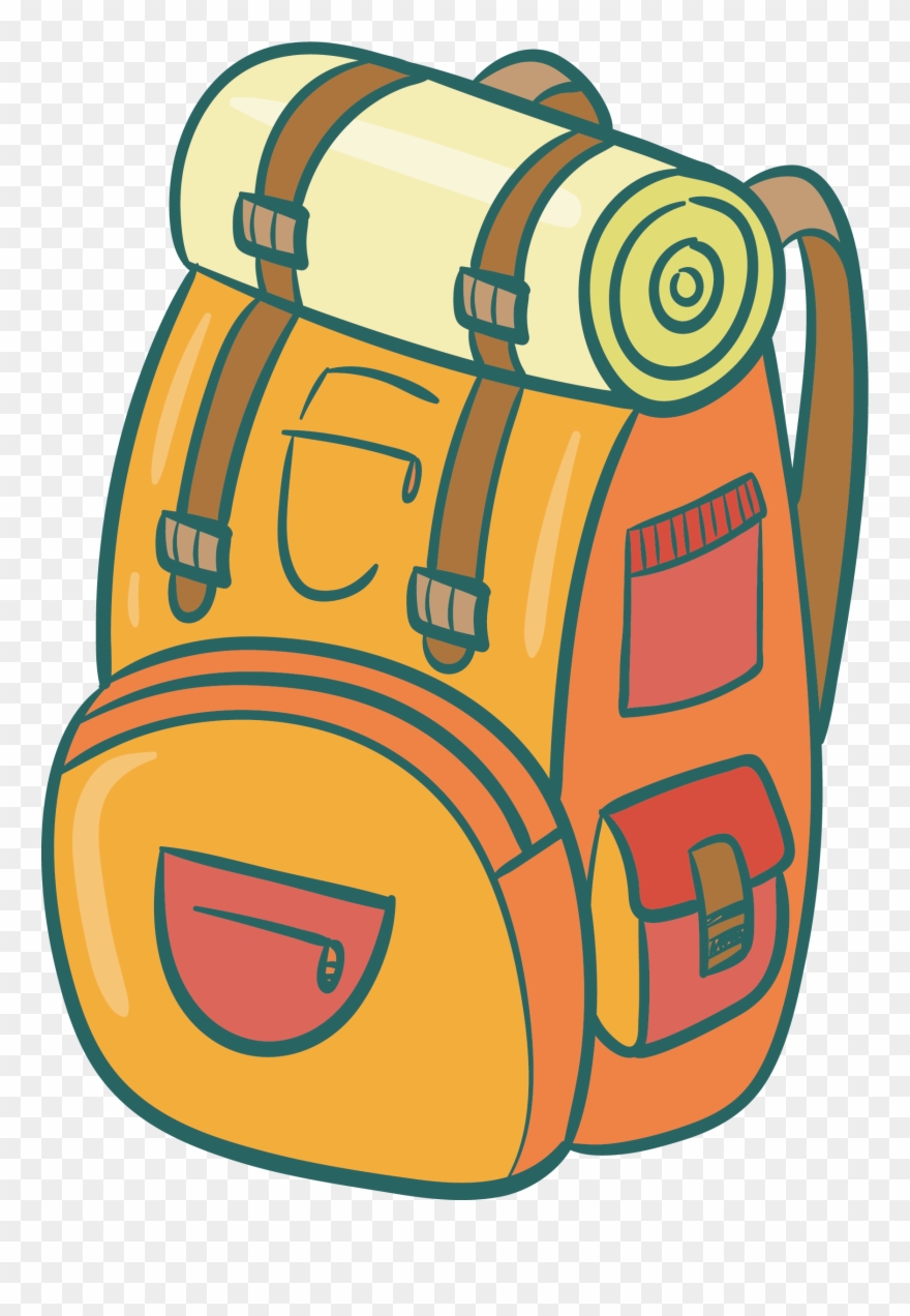 Image Royalty Free Stock Travel Backpack Clip Art - Bagclip Art - Png Download