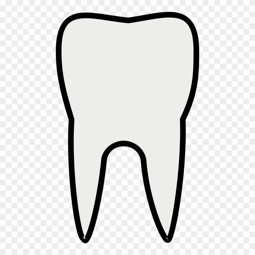 Tooth Clip Art - Transparent Cartoon Tooth - Png Download