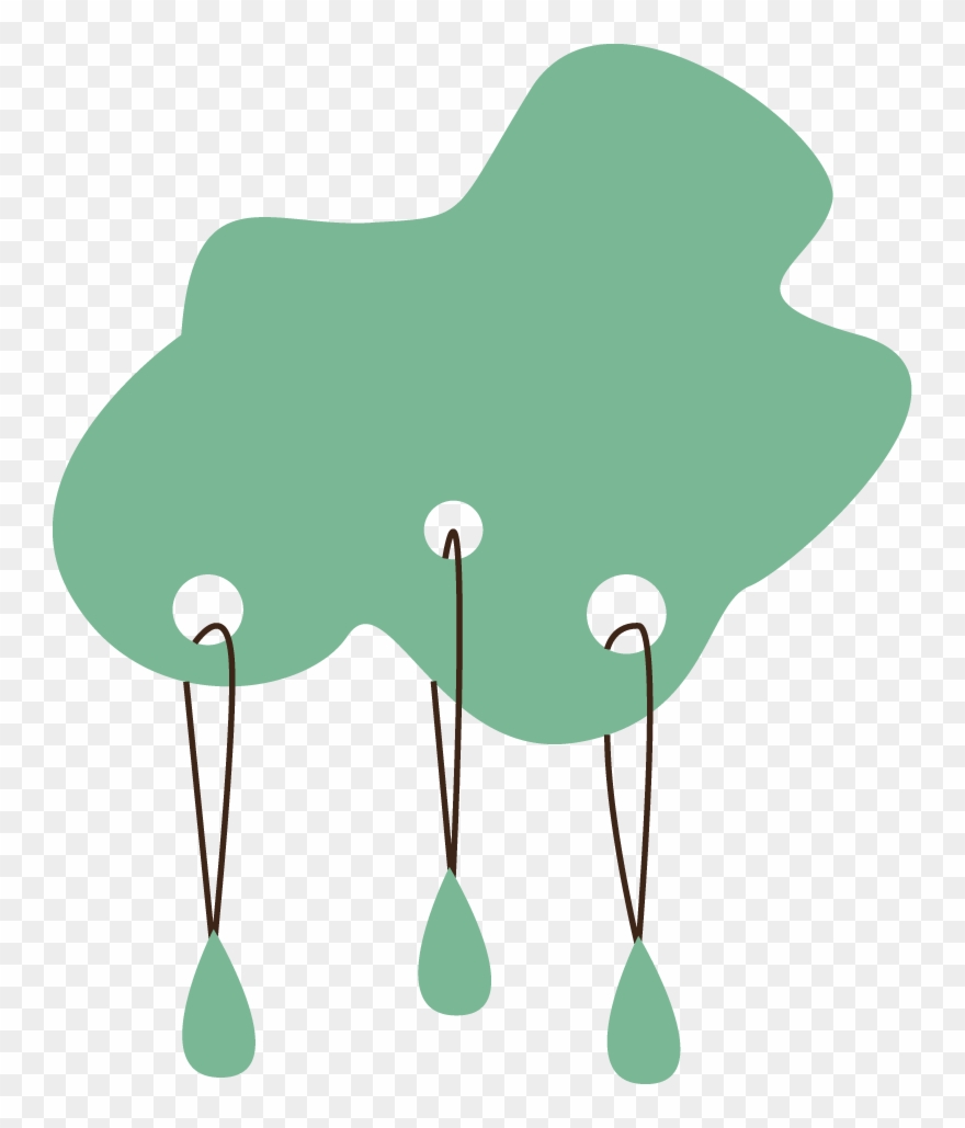 The Mountain Lake - Vector Graphics Clipart