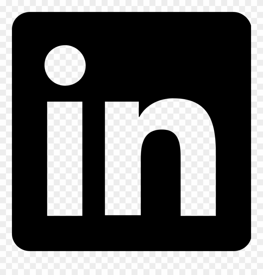 Linkedin - Zeljkoobrenovic - Linkedin Logo Black Png Clipart