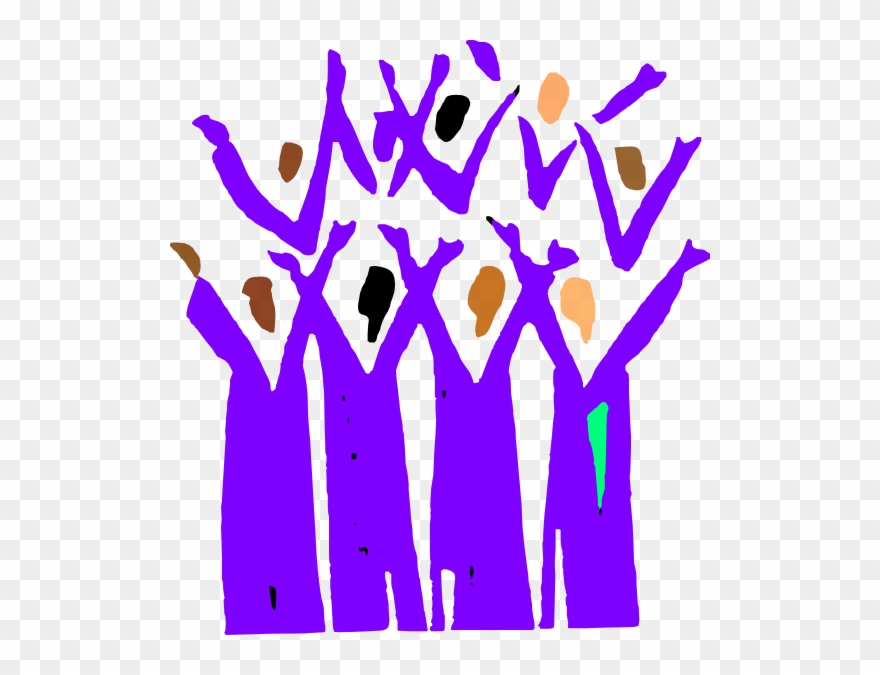 Gospel Choir Clip Art - Png Download