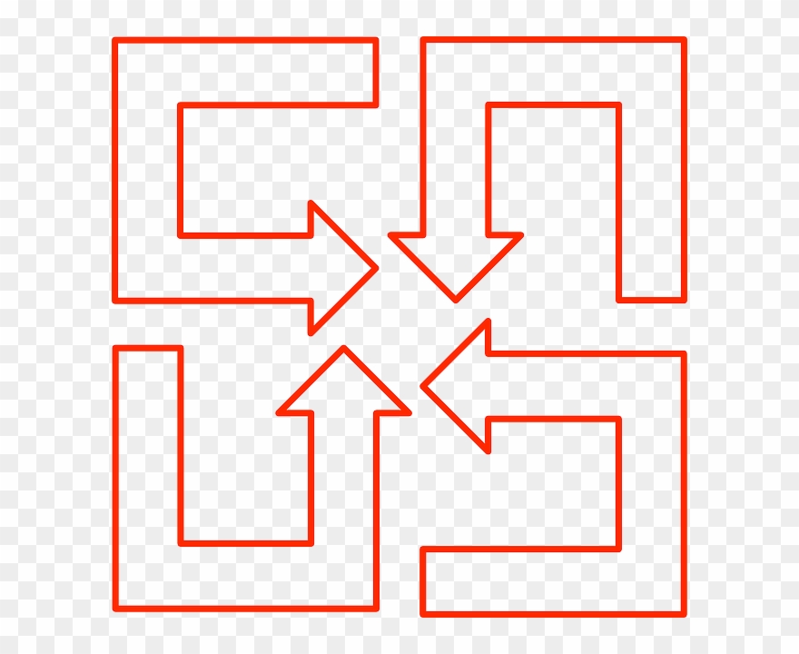 Shapes That Rotate Clipart Shape Rotation - Geometry Rotation - Png Download