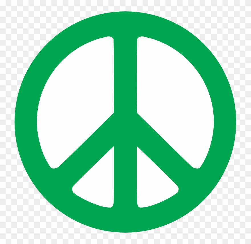 50 Clip Art - Peace Sign Clipart - Png Download