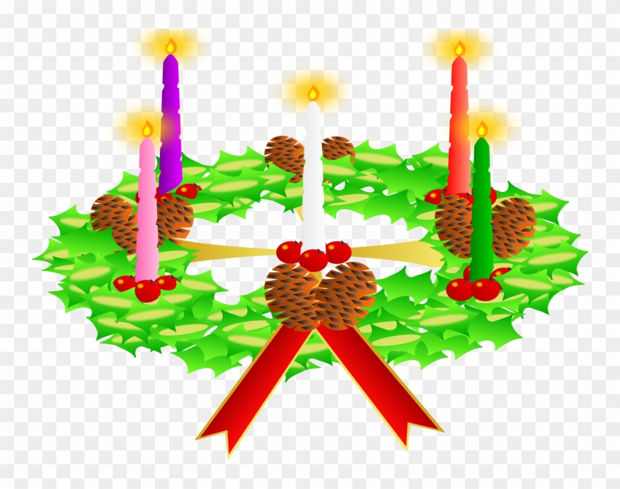 Transparent The Advent Wreath Clipart 76299 Pinclipart
