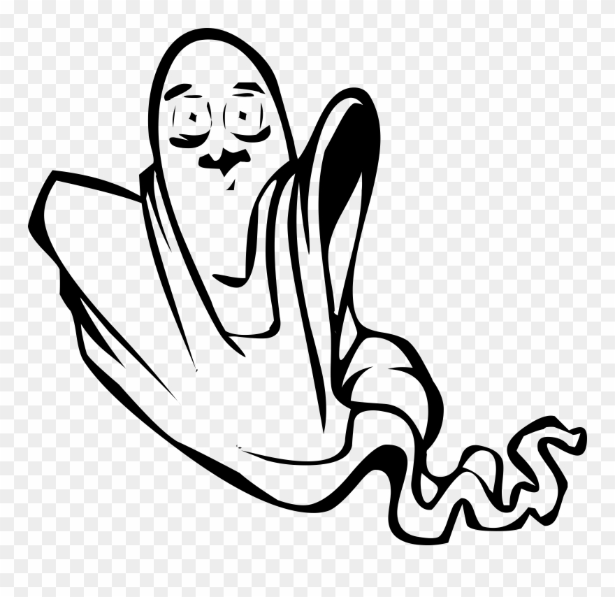 Floating Ghost Clip Art Download - Ghost Clip Art - Png Download