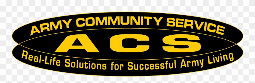 Army Community Service Us Army Mwr 50th Anniversary - Army Community Service Logo Clipart