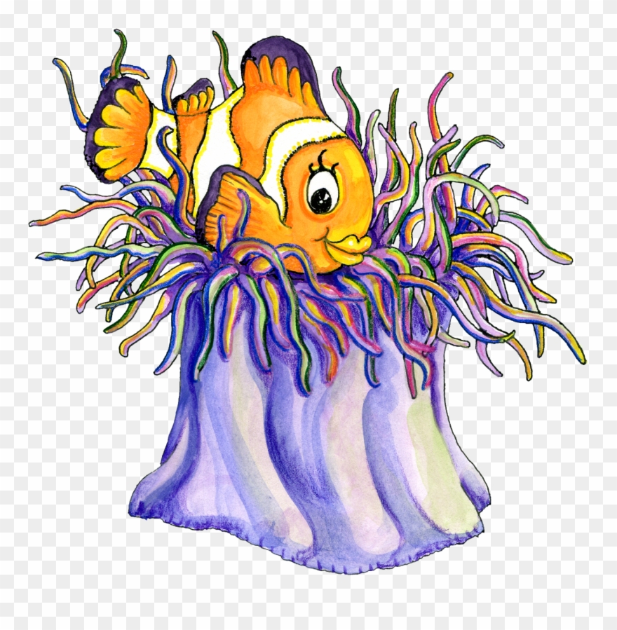 Clown - Cartoon Clown Fish Clipart