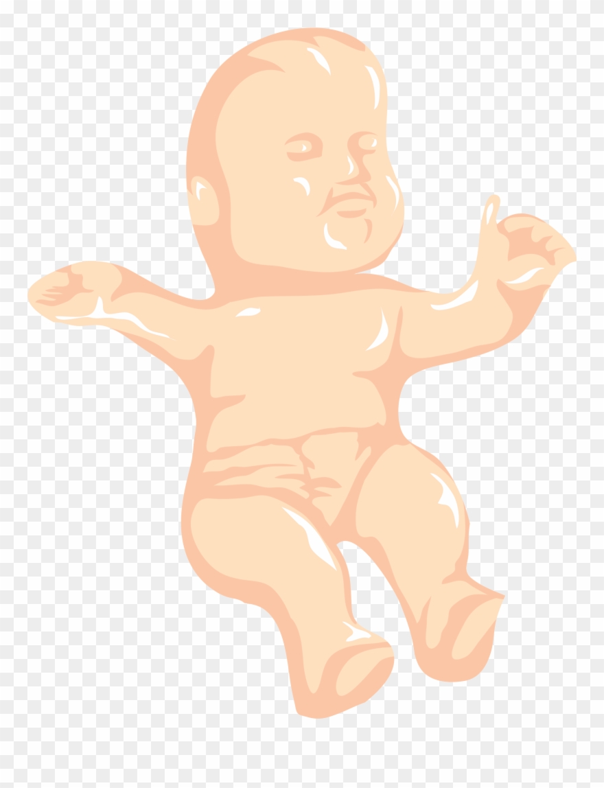 King Cake Baby Clip Art - King Cake Baby Png Transparent Png